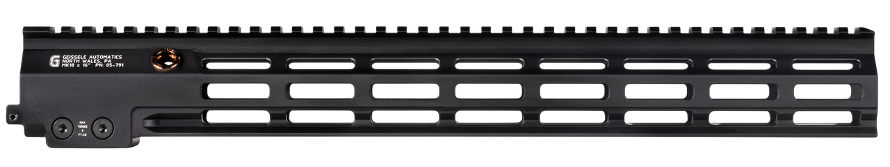 ローカルメイド　AOR2 シングルスリング　mk18 Geissele Super Modular Rail MK18, Arca-Swiss Interface, Hardcoat