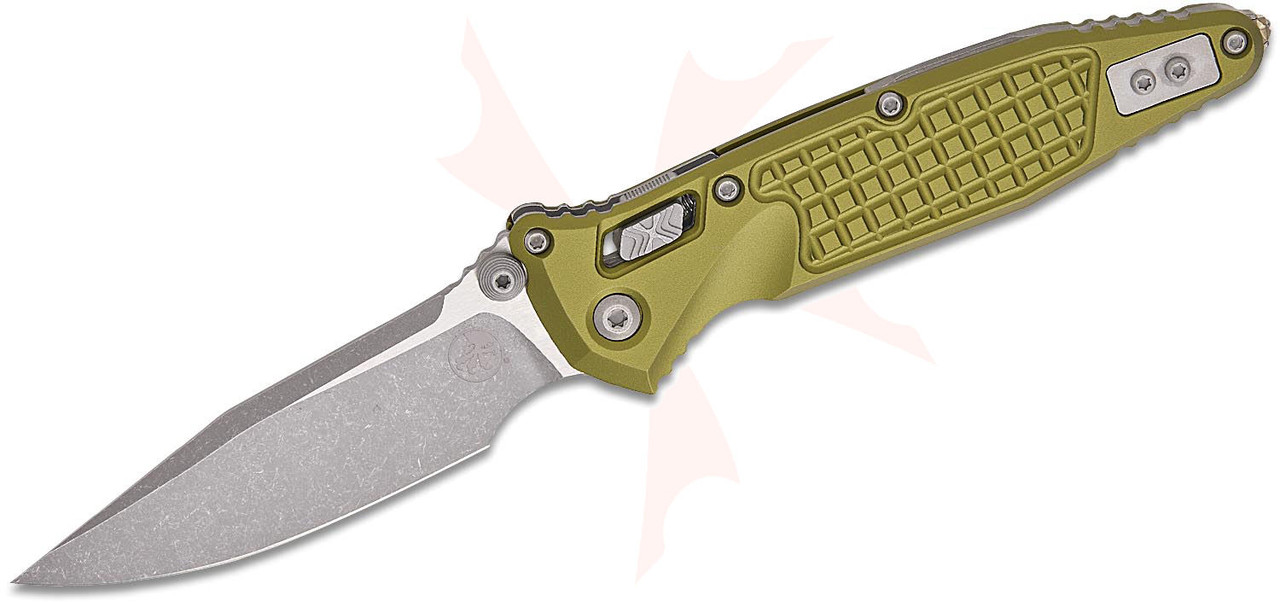 Microtech Socom RAM-LOK, OD Green Handle, Apocalyptic Standard