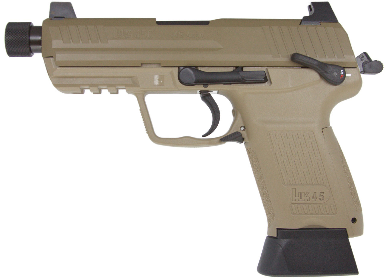 Heckler & Koch HK45 Compact Tactical V1, .45 ACP, 4.57