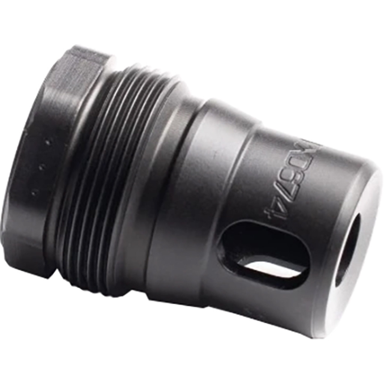 Dead Air XRF Rimfire Muzzle Brake, .22LR, 1/2-28 Thread, Black Nitride