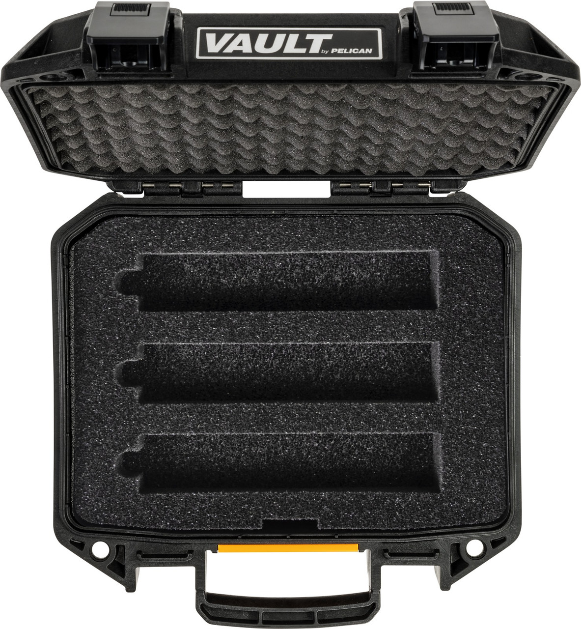 Pelican Vault V100PF3, Suppressor Case, Precut Foam for 3