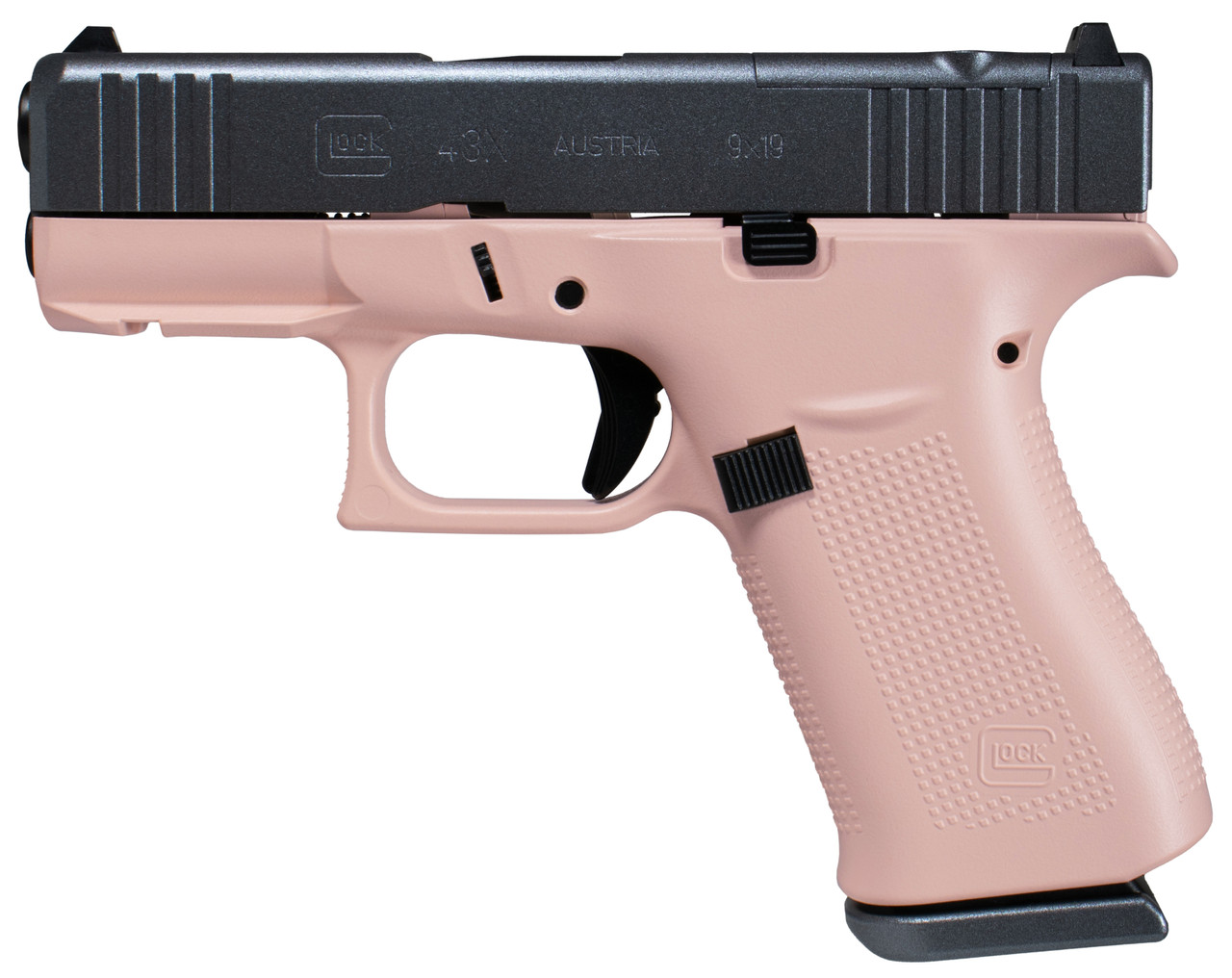 Glock G43X MOS, 9MM, 3.41