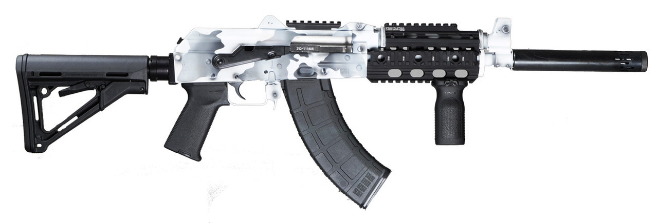 Zastava ZPAP92, 7.62X39, 30 Rds, Arctic Camo