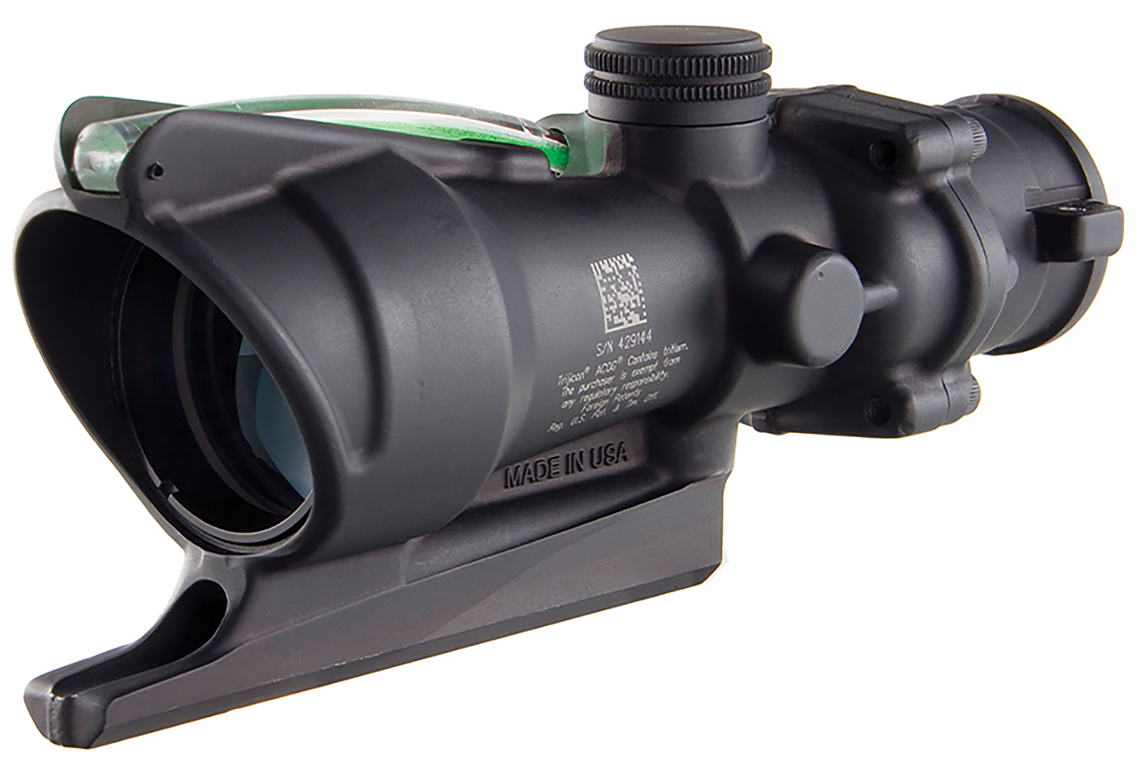 Trijicon ACOG TA31-G, Green Donut Reticle, Matte Black - 719307303539