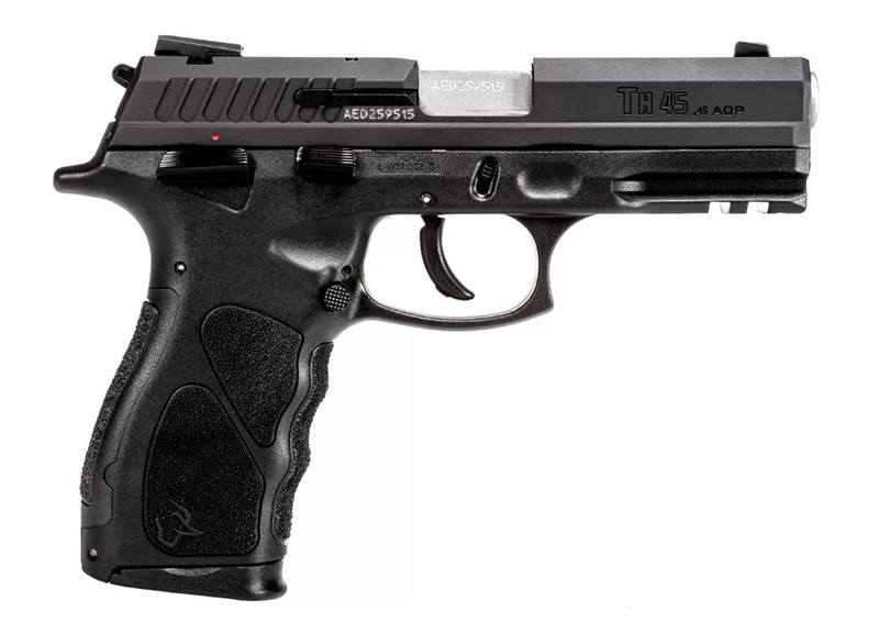 Taurus TH45, .45 ACP, 4.25" Barrel, 13 Rds, Black - 725327623625