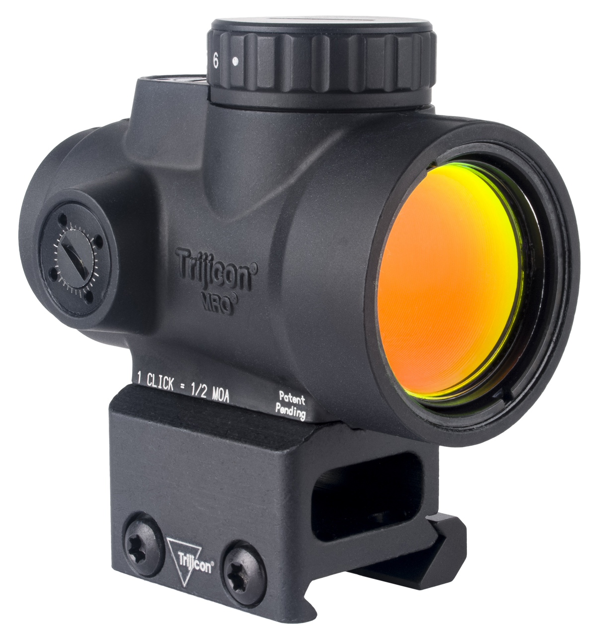 Trijicon MRO SD, Green Dot, Black, Full Co-Witness Mount