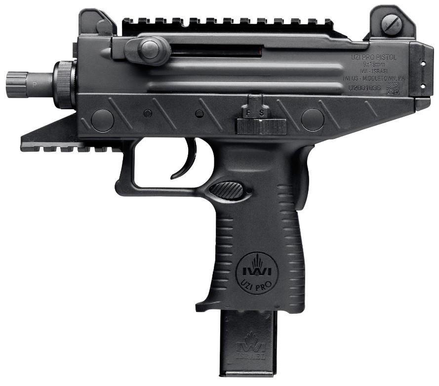 IWI UZI Pro Pistol, 9MM, 4.5