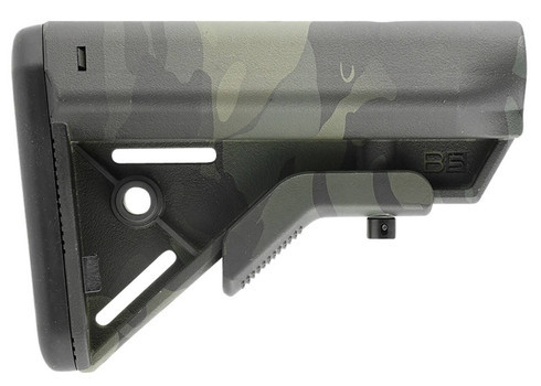 B5 Systems Bravo, Stock, MultiCam Black, Quick Detach Mount, Mil Spec