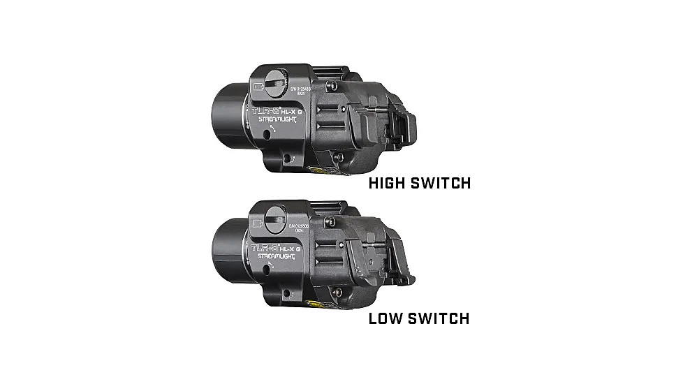 Streamlight TLR-8 HL-X G, Green Laser, Black Anodized