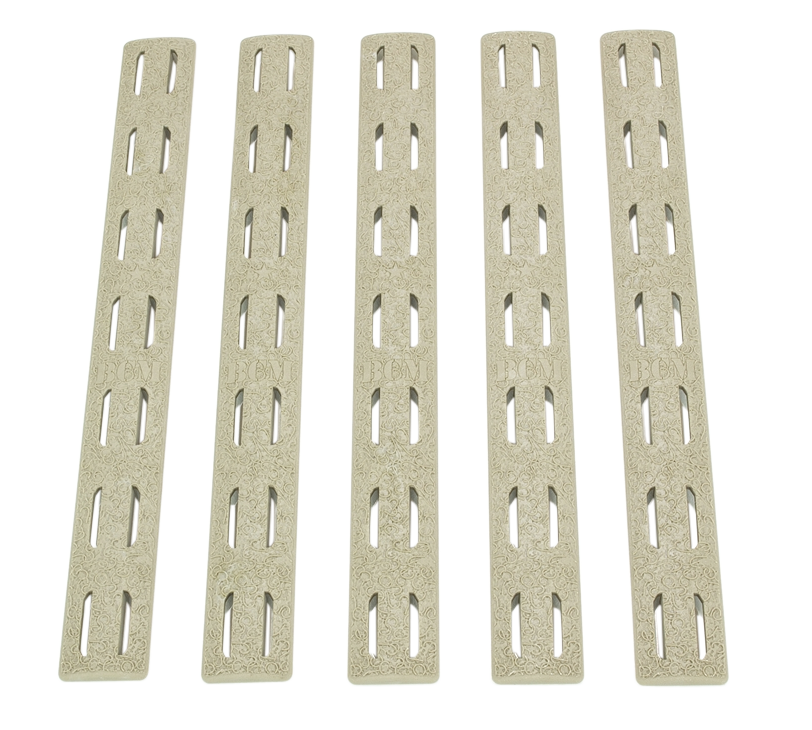 Bravo KMR-RP-FDE-5 KeyMod Rail Panel Kit, Flat Dark Earth, Polymer - 855877004633