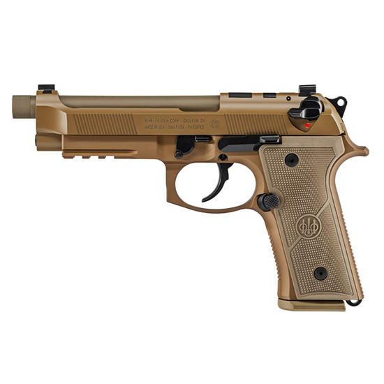 Beretta M9A4 G, 9MM, 5.10″ Barrel, 18 Rds, Flat Dark Earth – 082442940687