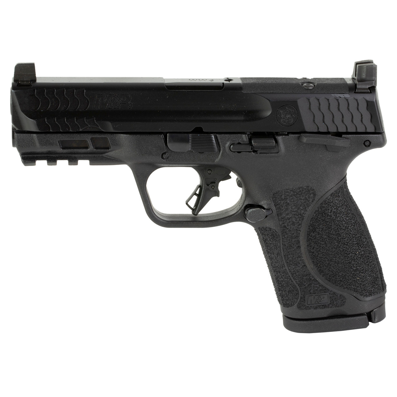 Smith & Wesson M&P M2.0, 9MM, 4.00" Barrel, 15 Rds, Black - 022188889710