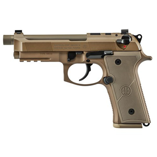 Beretta M9A4 Centurion, 9MM, 4.70" Barrel, 15 Rds, Flat Dark Earth - 082442940731