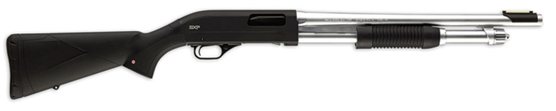 Winchester SXP Marine Defender, 12 GA, 18.00" Barrel, 5 Rds, Black/Synthetic - 048702003196