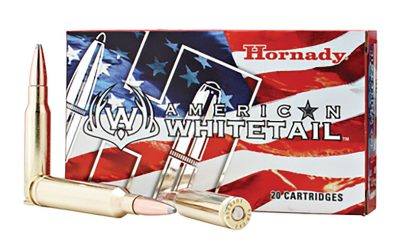 Hornady American Whitetail, 450 Bushmaster, 245 Gr, Interlock SP, 20 Rds