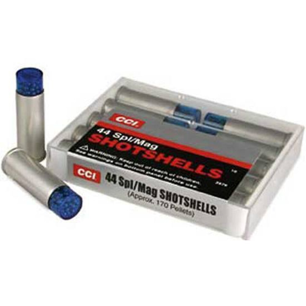 CCI .44 SPL SHOTSHELL, 140 Grains, #9 Shot, 10 Rds