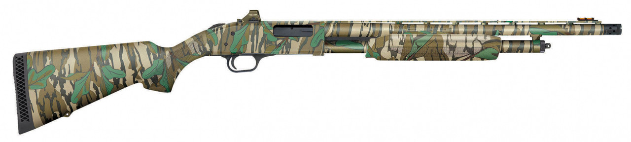 Mossberg 500, 20 GA, 22" Barrel, 5+1 Rds, Mossy Oak Greenleaf - 015813543422