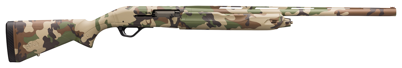 Winchester SX4 Waterfowl Hunter, 20 GA, 28" Barrel, 4+1 Rds, Woodland Camo - 048702023095