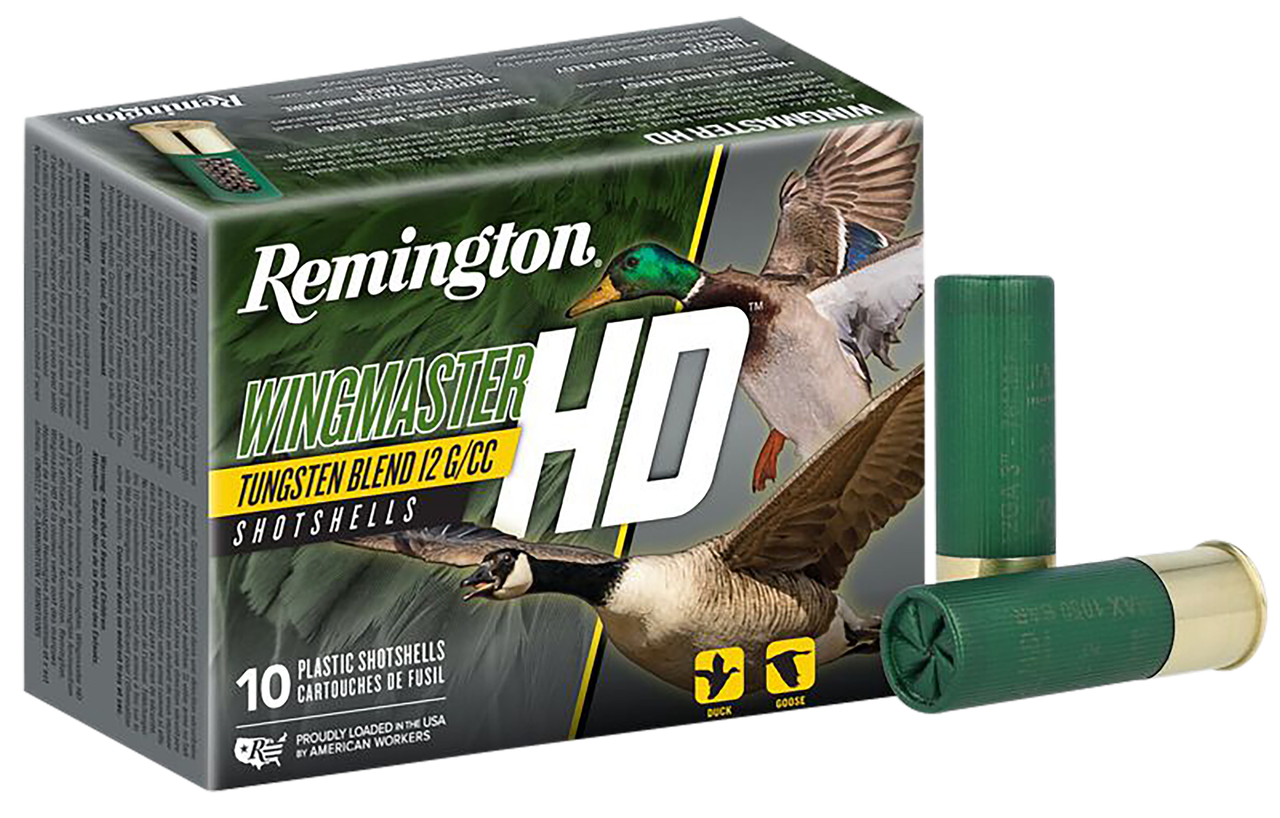 Remington Wingmaster HD, 12 Gauge, 2.75" Length, 1 1/4 oz, #6 Shot, Tungsten - 047700344706