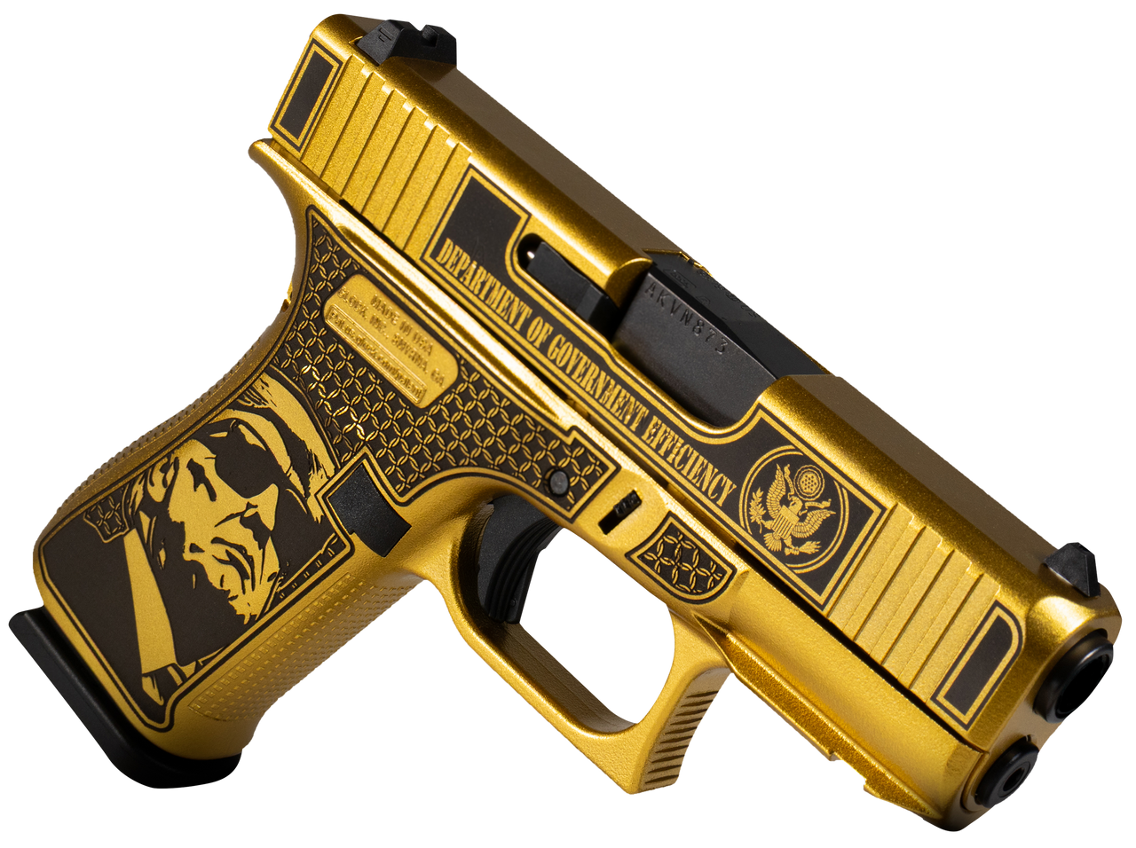 Glock G43X D.O.G.E., 9MM, 3.41