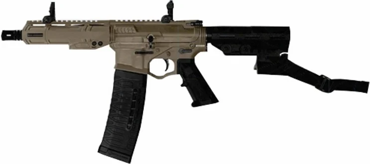 American Tactical Inc Alpha Maxx, 5.56x45mm, 7.5" Barrel, 60 Rds, Flat