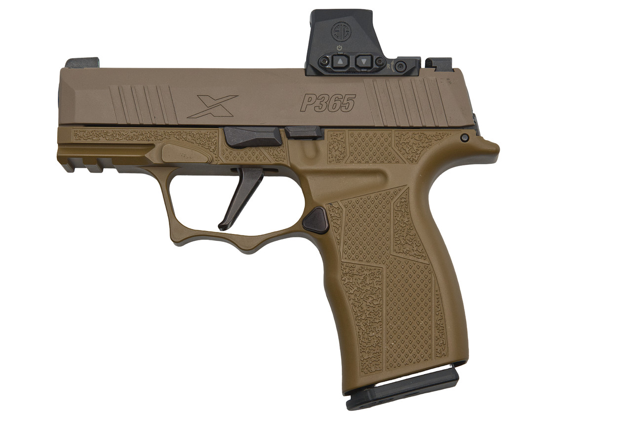 Shark Coast Customs P365X Sharktooth Hybrid FDE, 9MM, 3.1