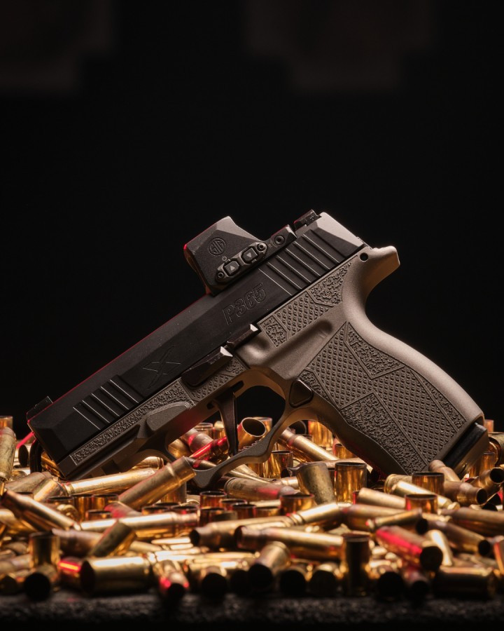 Shark Coast Customs P365X Sharktooth Hybrid FDE, 9MM, 3.1