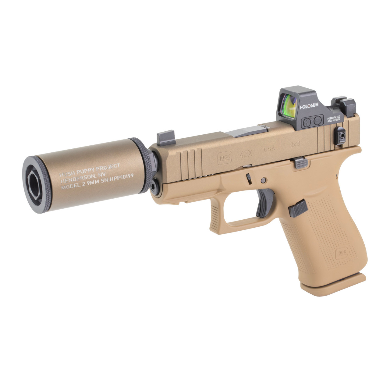 Glock 43X, 9MM, 3.92