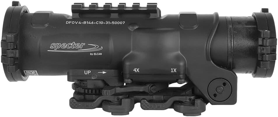 ELCAN SpecterDR 1x/4x, 5.56 BDC Reticle, Cerakote Black Finish