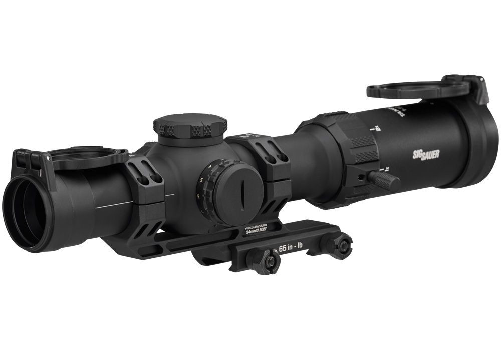 SIG Sauer TANGO MSR, 1-10X Magnification, Illuminated MSR BDC10 Reticle, 34mm Tube, Matte Finish - 798681668045