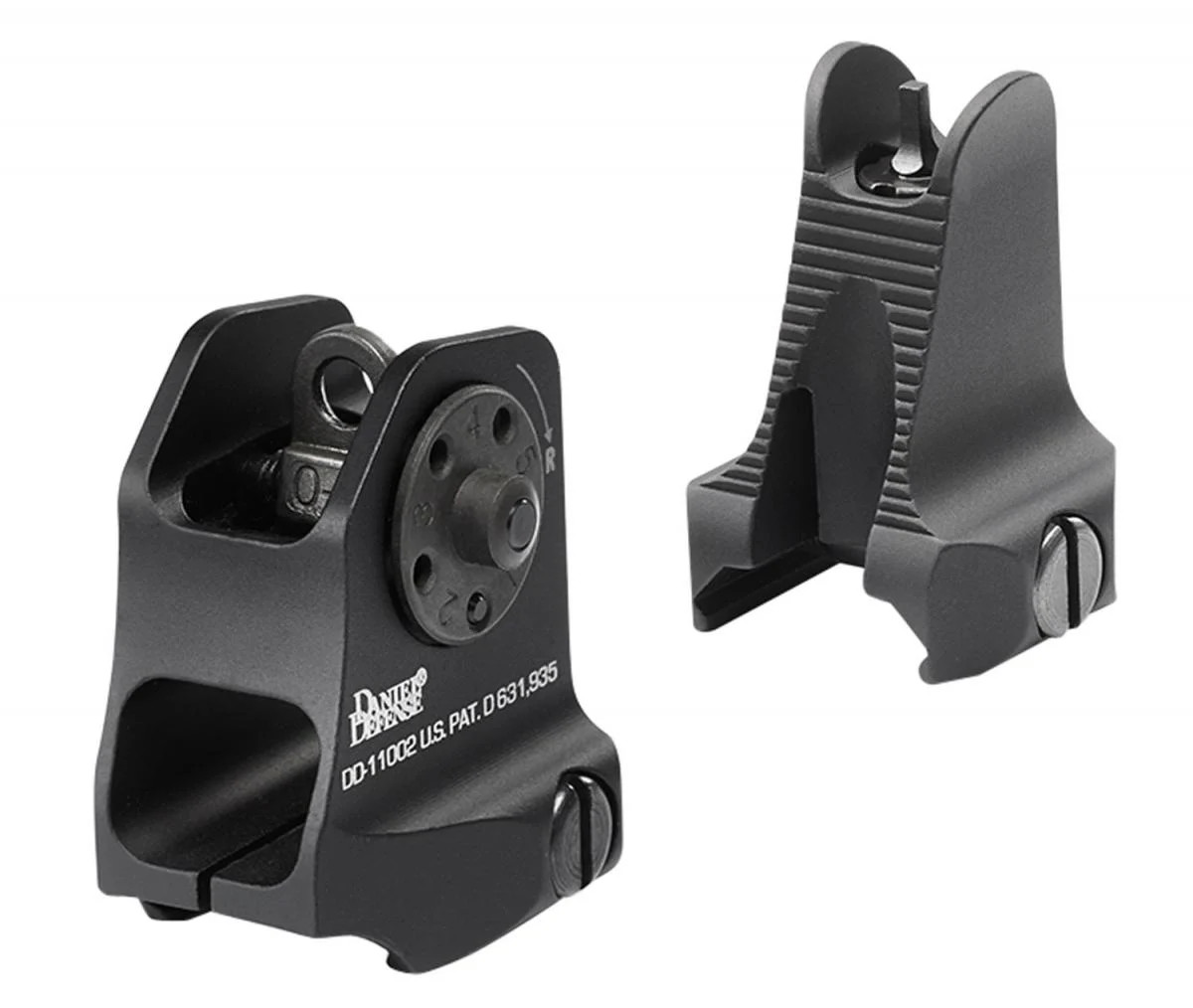 トイガン Daniel Defense Fixed Front Rear Sight Daniel Defense Fixed Front/Rear Sight Combo, Picatinny Mount
