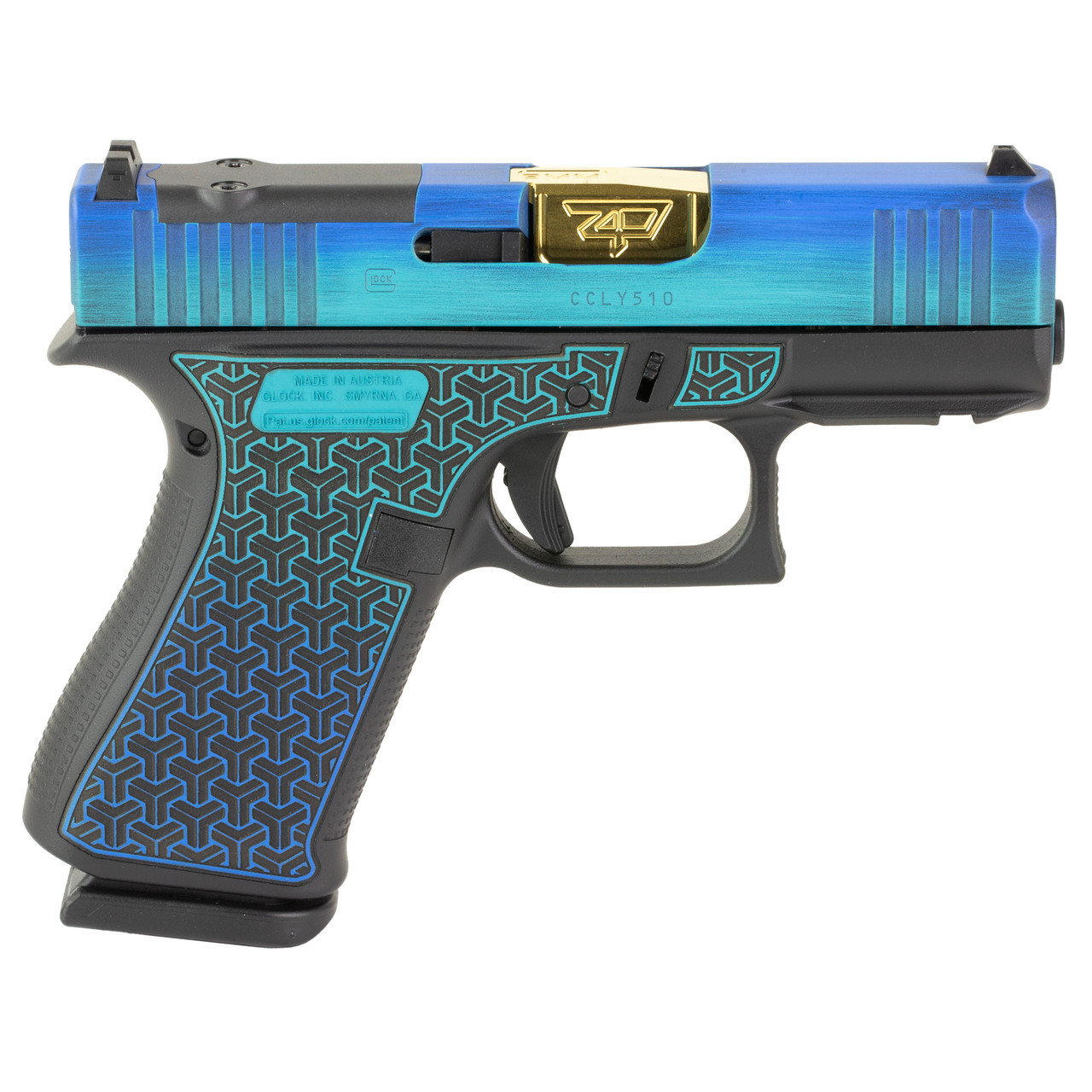 メックCLX-G243-R Glock 43X, 9MM, 3.41