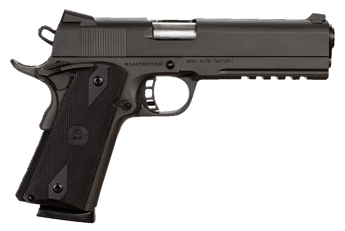 Armscor TAC Standard FS, .45 ACP, 5.00" Barrel, 8+1 Rds, Black Parkerized - 4806015514848