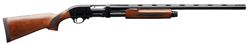 Charles Daly 301 PumpField, 12GA, 28.00" Barrel, 4+1 Rds, Gloss Wood - 8053800941044