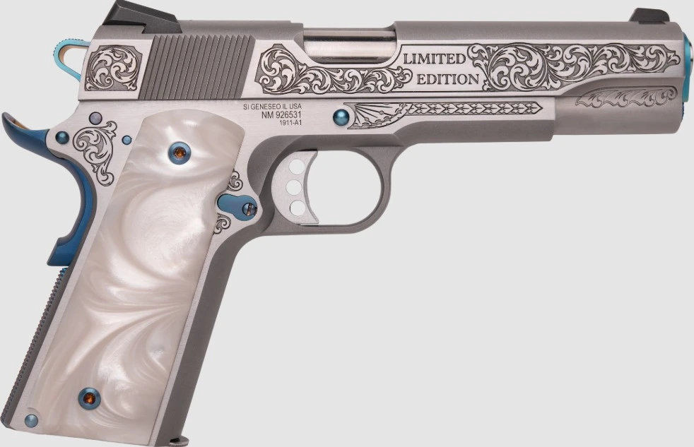 1911 ガスガン シルバー/ブラック CNC Firearms Springfield 1911, 45 ACP, 5.00