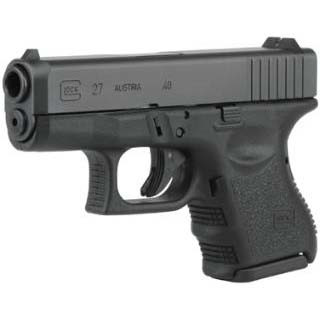 GLOCK 27 GEN3, .40 S&W, 3.46" Barrel, 9 Rds, Black - 764503275029