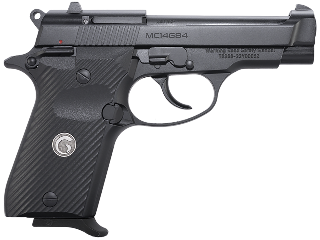 EAA MC14 G84, .380 ACP, 3.80″ Barrel, 13 Rds, Black – 741566906916