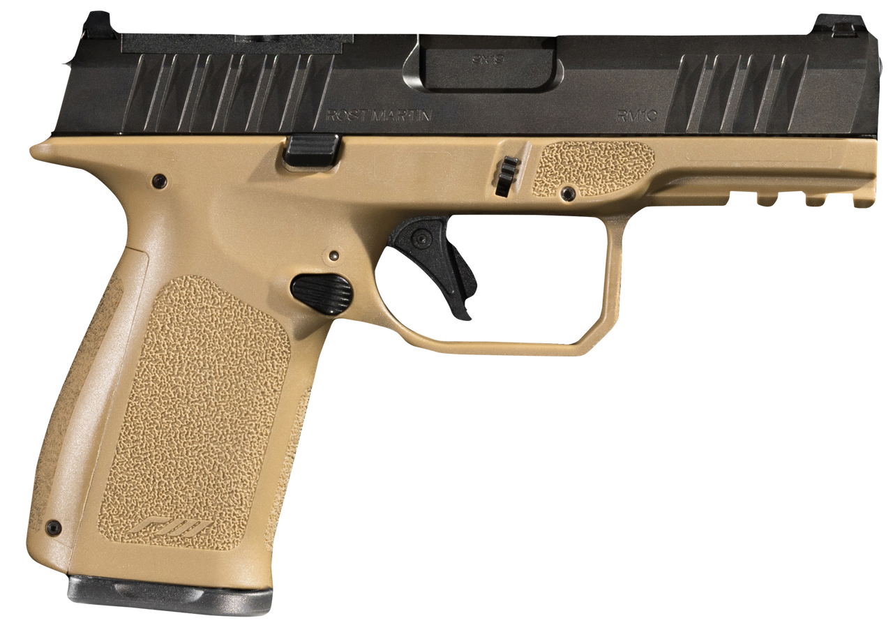 Rost Martin RM1C, 9MM, 4.00″ Barrel, 17 Rds, Flat Dark Earth – 860011125815