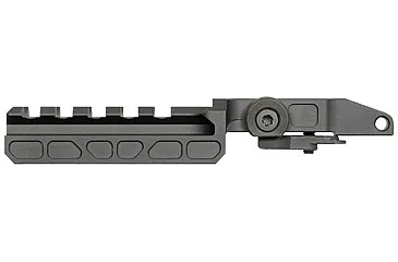Midwest AK Alpha Mini Dot Mount, Picatinny Rail, Anodized Black