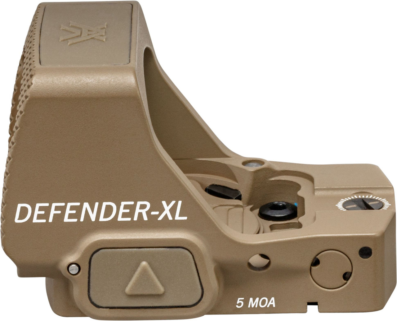 Vortex Defender-XL, 5 MOA Micro Red Dot, Tan