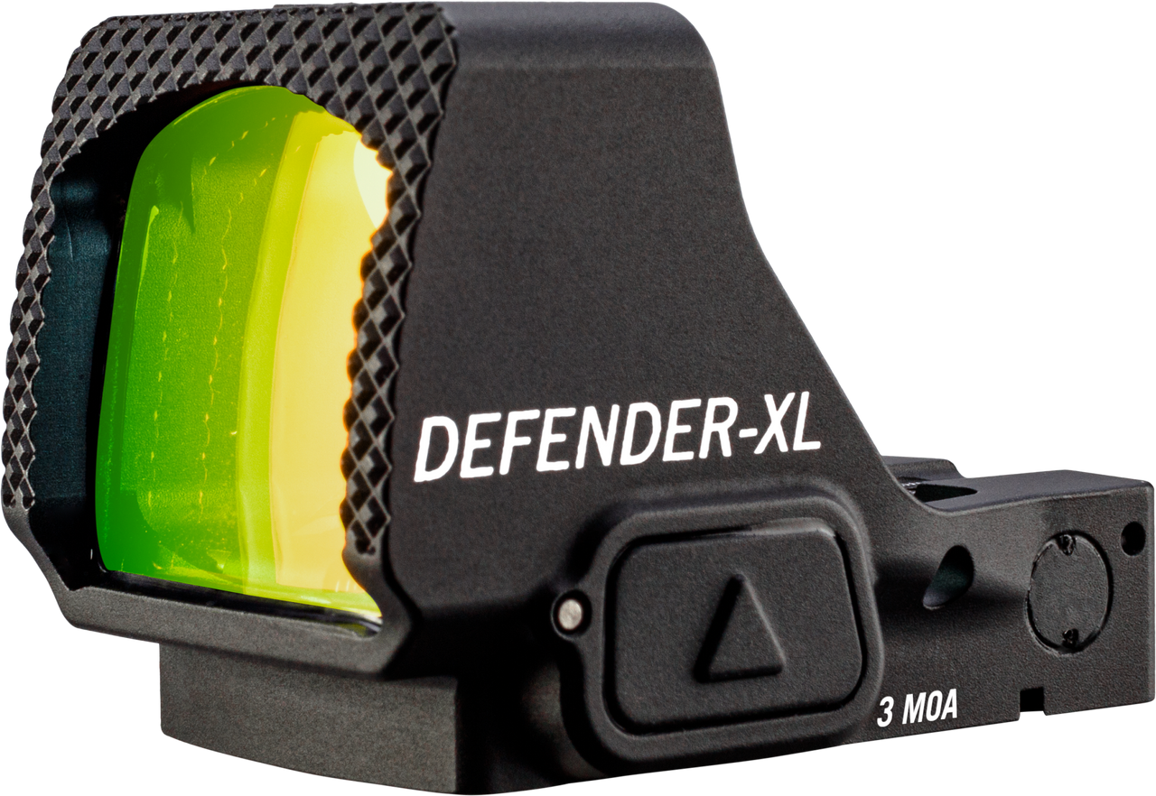 TAC Vortex Defender-XL, Green Dot, Anodized