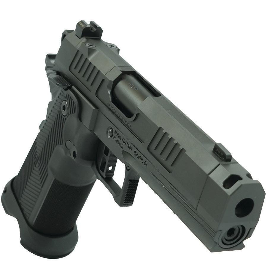 Agw Rds Cut Alpha Foxtrot AF1911 Romulus, 9MM, 4.25