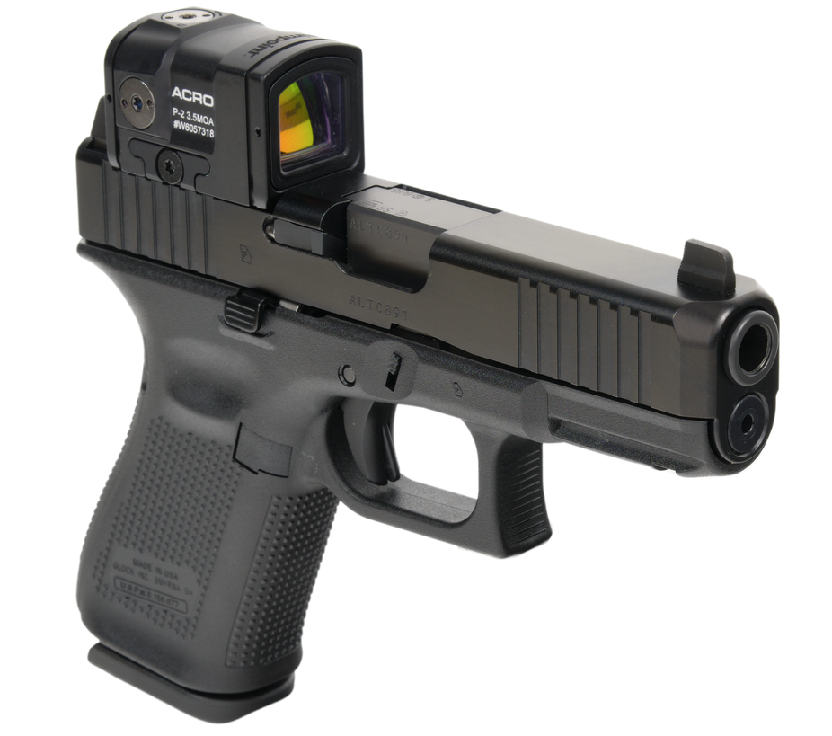 Glock 19 Gen 5 MOS w/ ACRO P-2, 9MM, 4.02