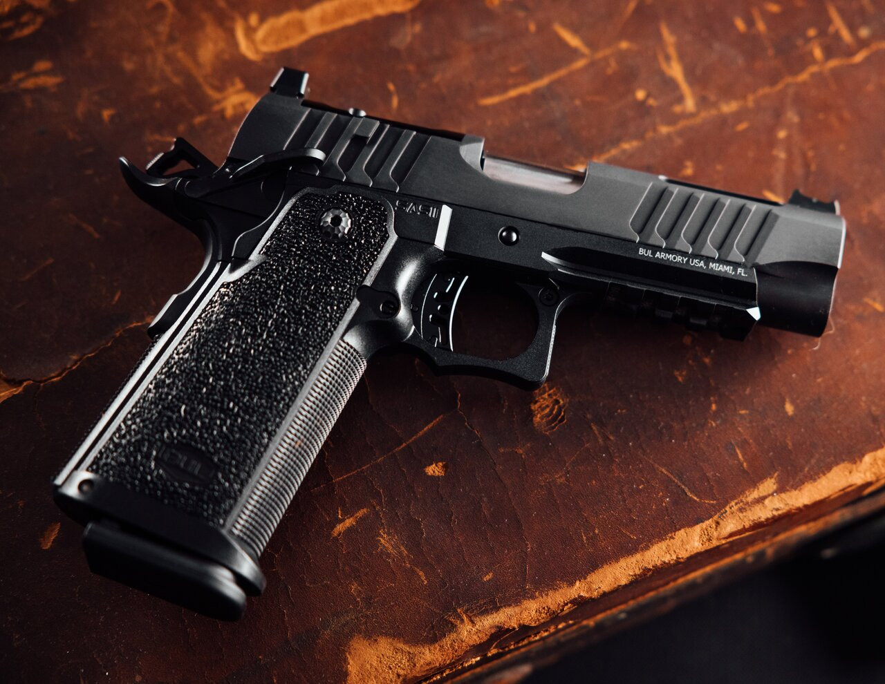Bul Armory EDC, 9MM, 4.25" Bull Barrel, 18 RDs, Black PVD / Black Anodize