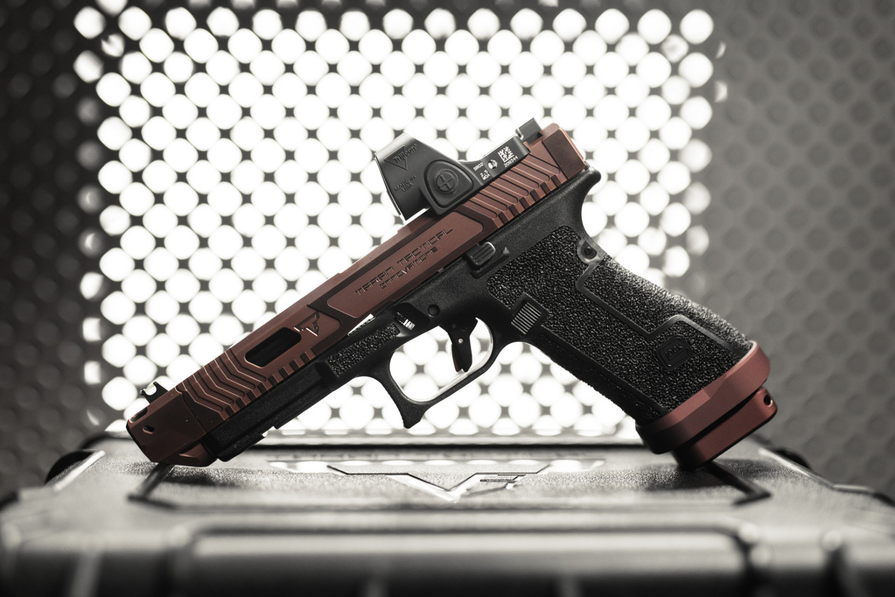 TTI Ballerina Glock 17 Gen 5 Package, 9mm, Compensated, Trijicon