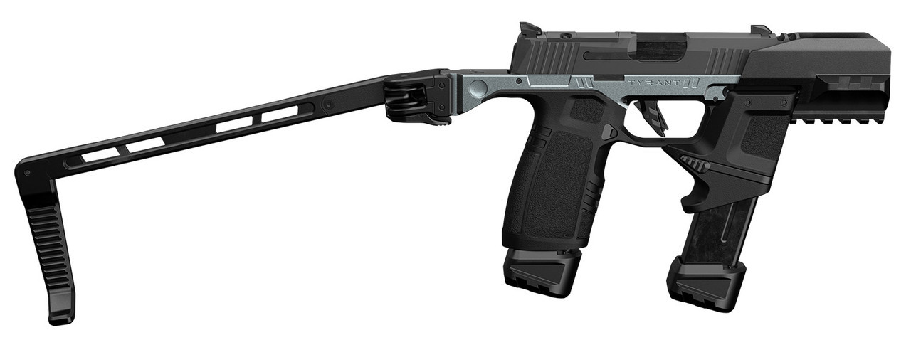 Tyrant CNC TWS365 Conversion System for Sig Sauer P365, Gunmetal
