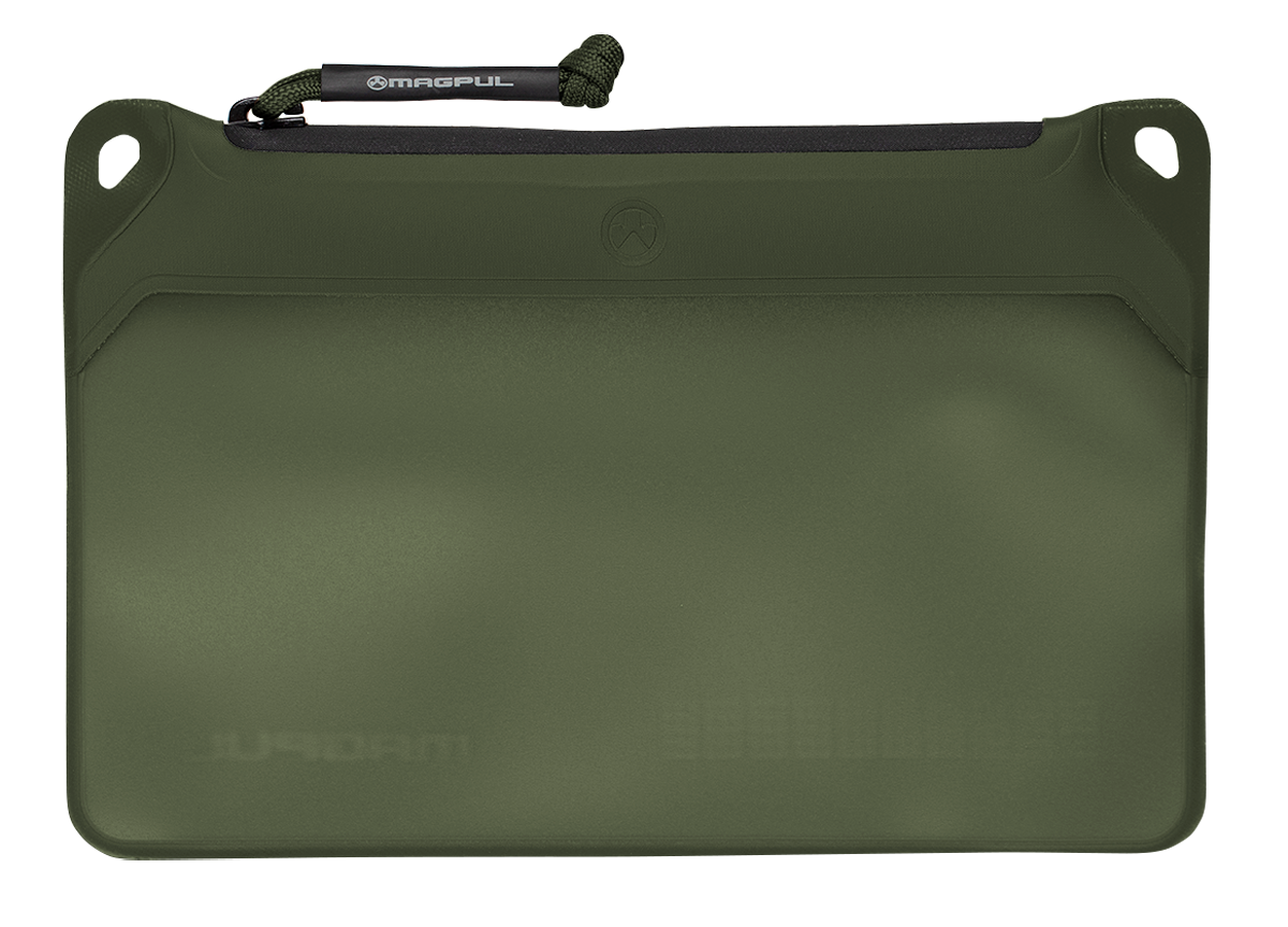 Magpul DAKA Pouch, Windowed, Small, OD Green, Polymer - 840815121794