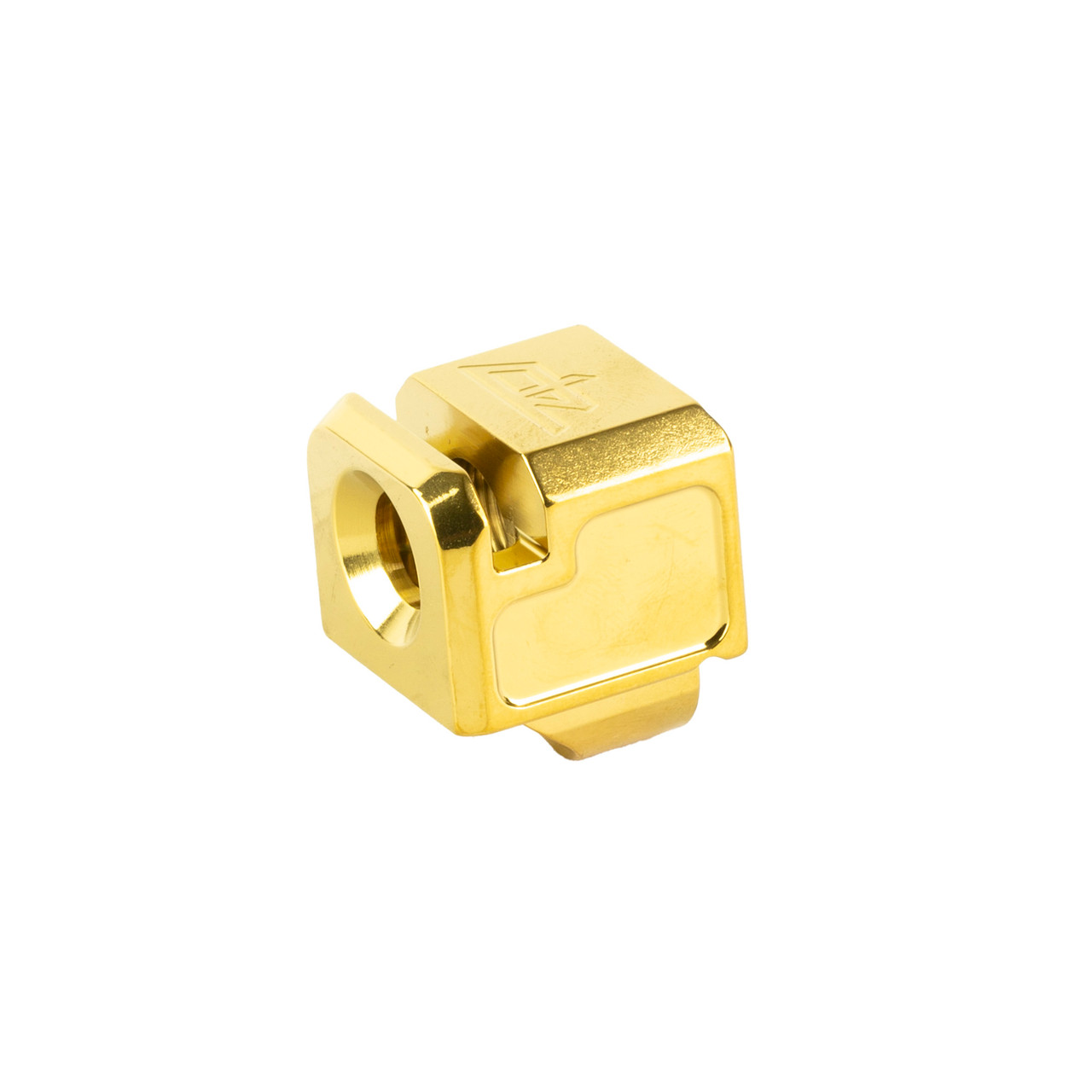 Zaffiri Precision Blowhole, Compensator, TiN Finish, Gold