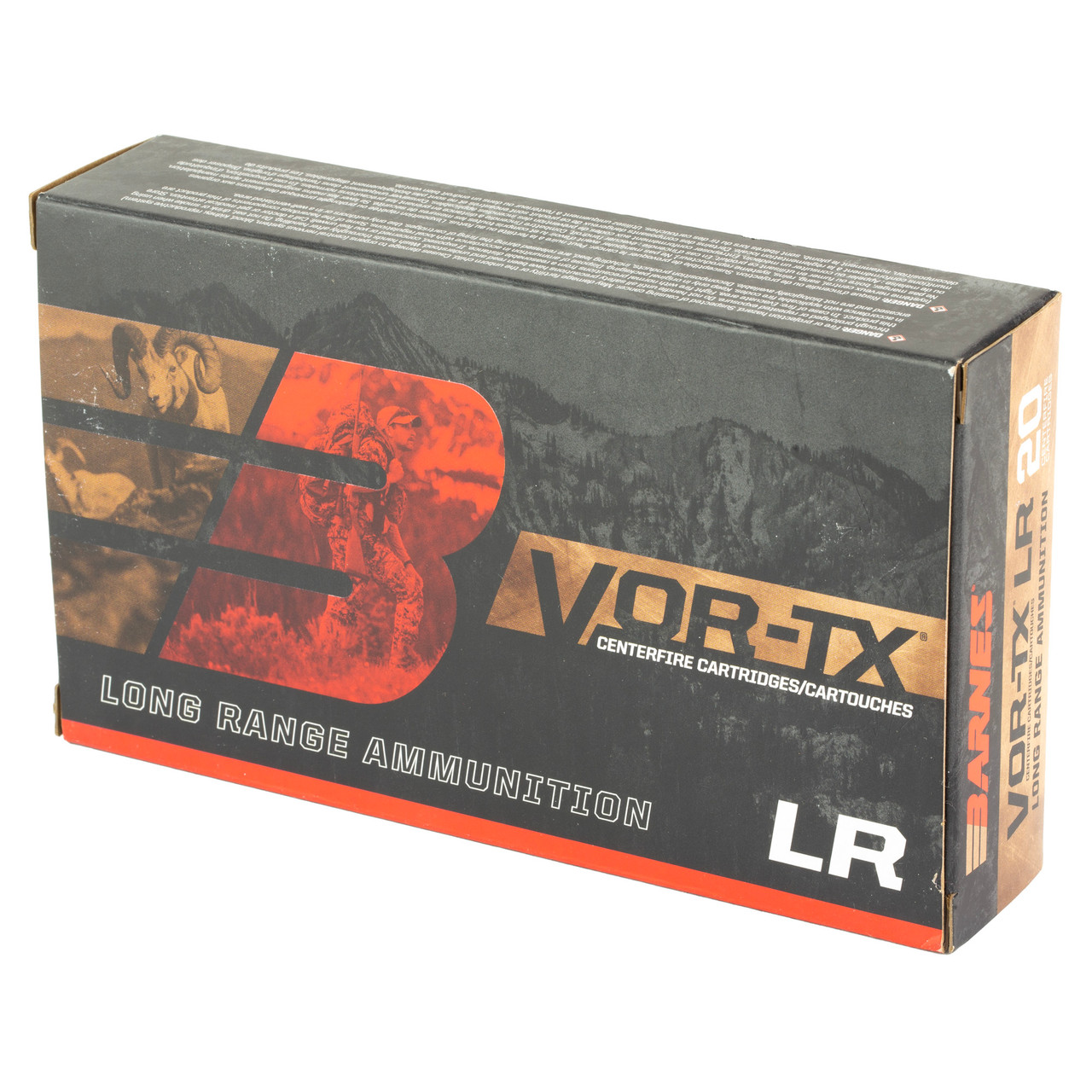 Barnes VOR-TX Long Range, 7MM PRC, 160 Gr, 20 Rds