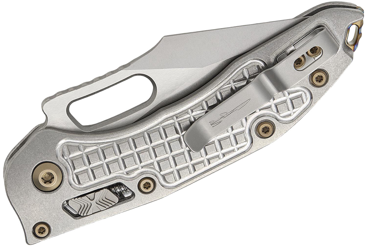 Microtech Stitch RAM-LOK, Partial Serrated, Marfione Select
